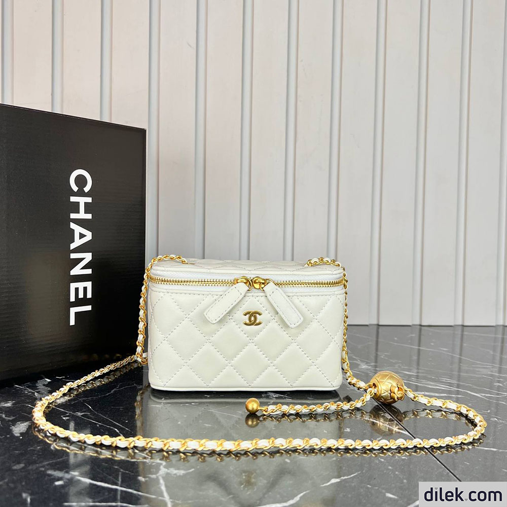 Chanel Vanity Small Caviar Black