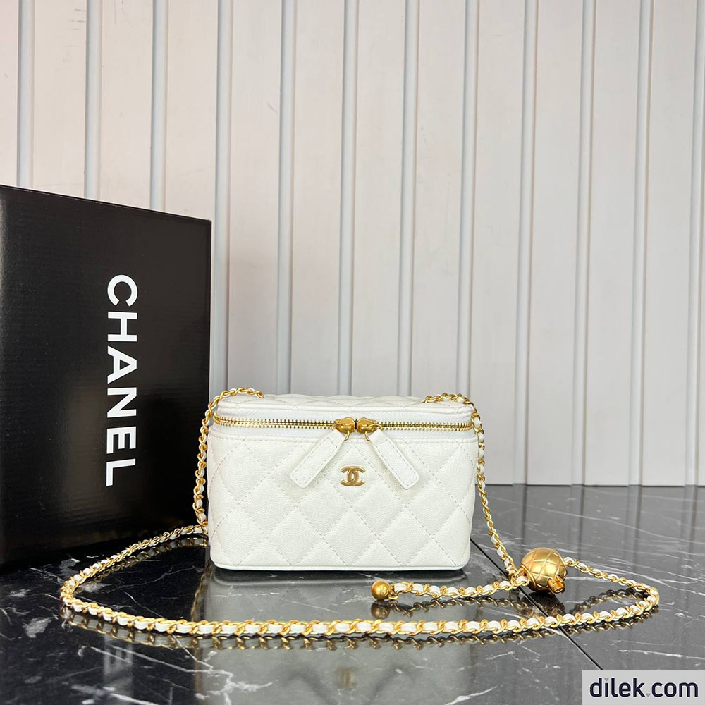 Chanel Vanity Small Caviar Black