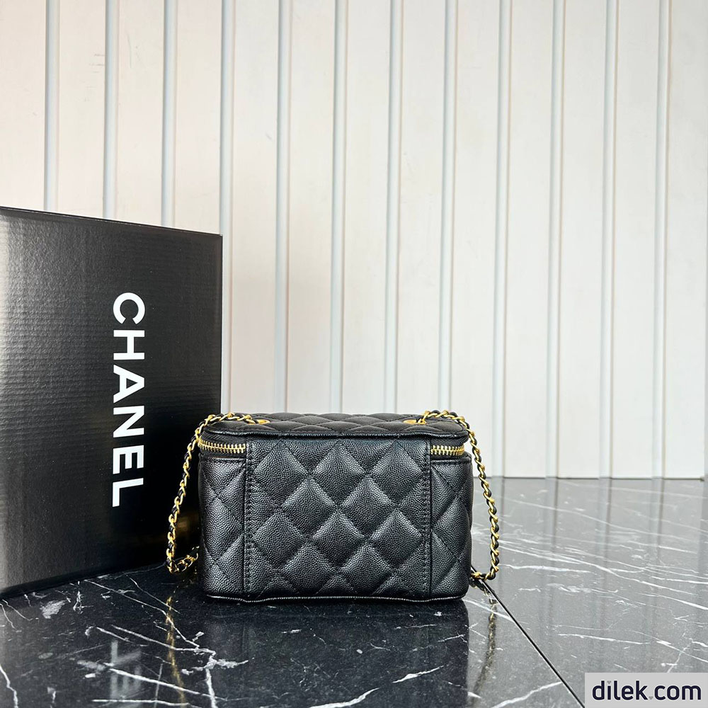 Chanel Vanity Small Caviar Black