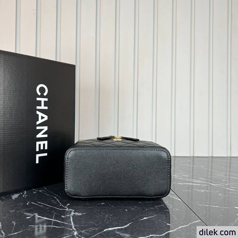Chanel Vanity Small Caviar Black