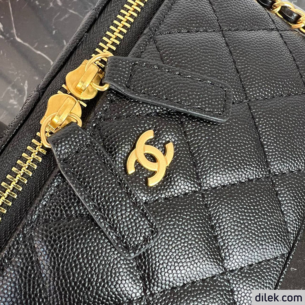 Chanel Vanity Small Caviar Black