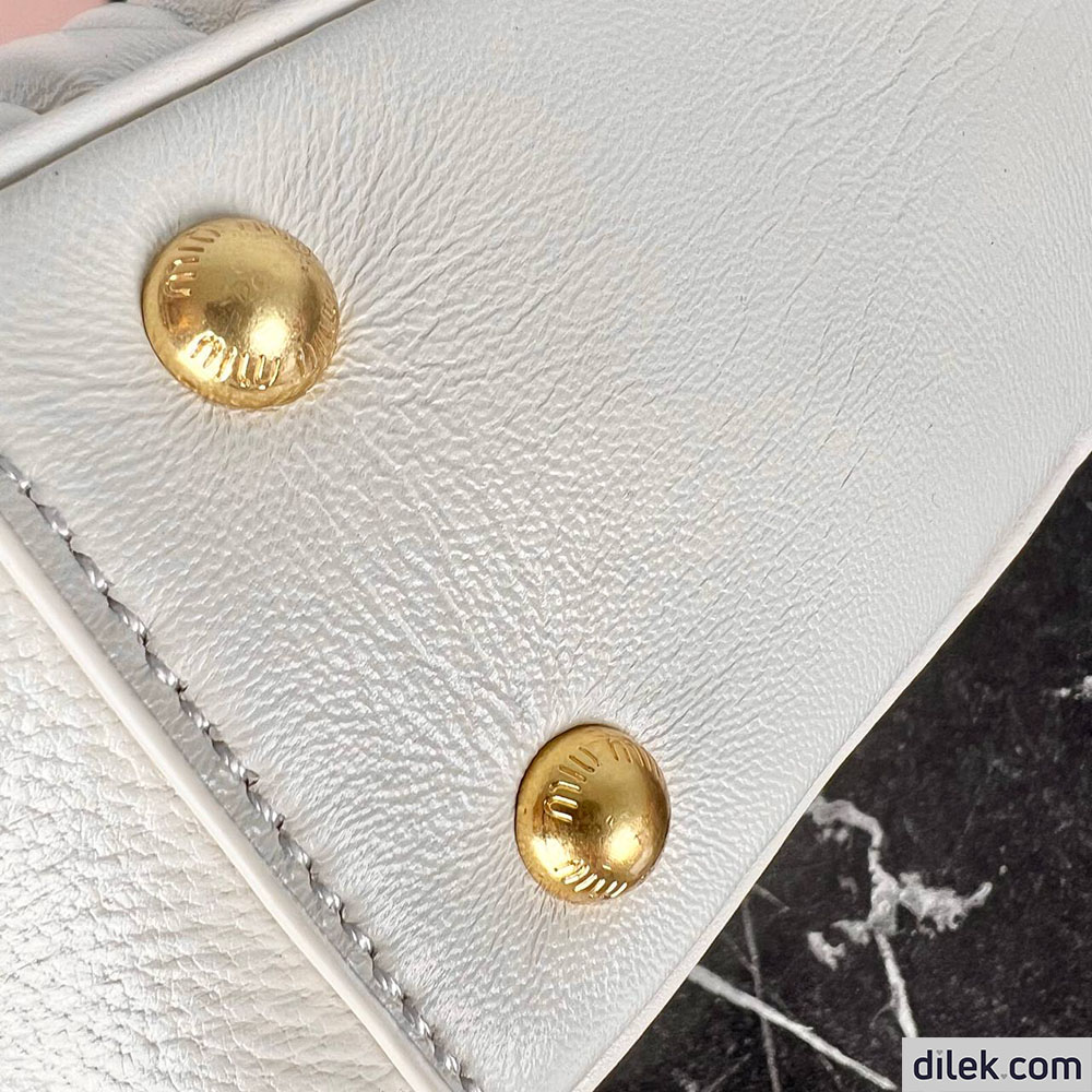 Miu Miu Arcadie Matelasse Nappa Leather Bag