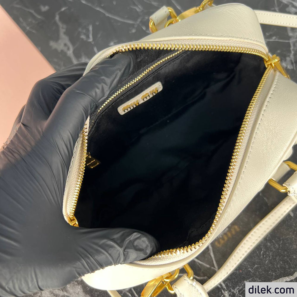 Miu Miu Arcadie Matelasse Nappa Leather Bag