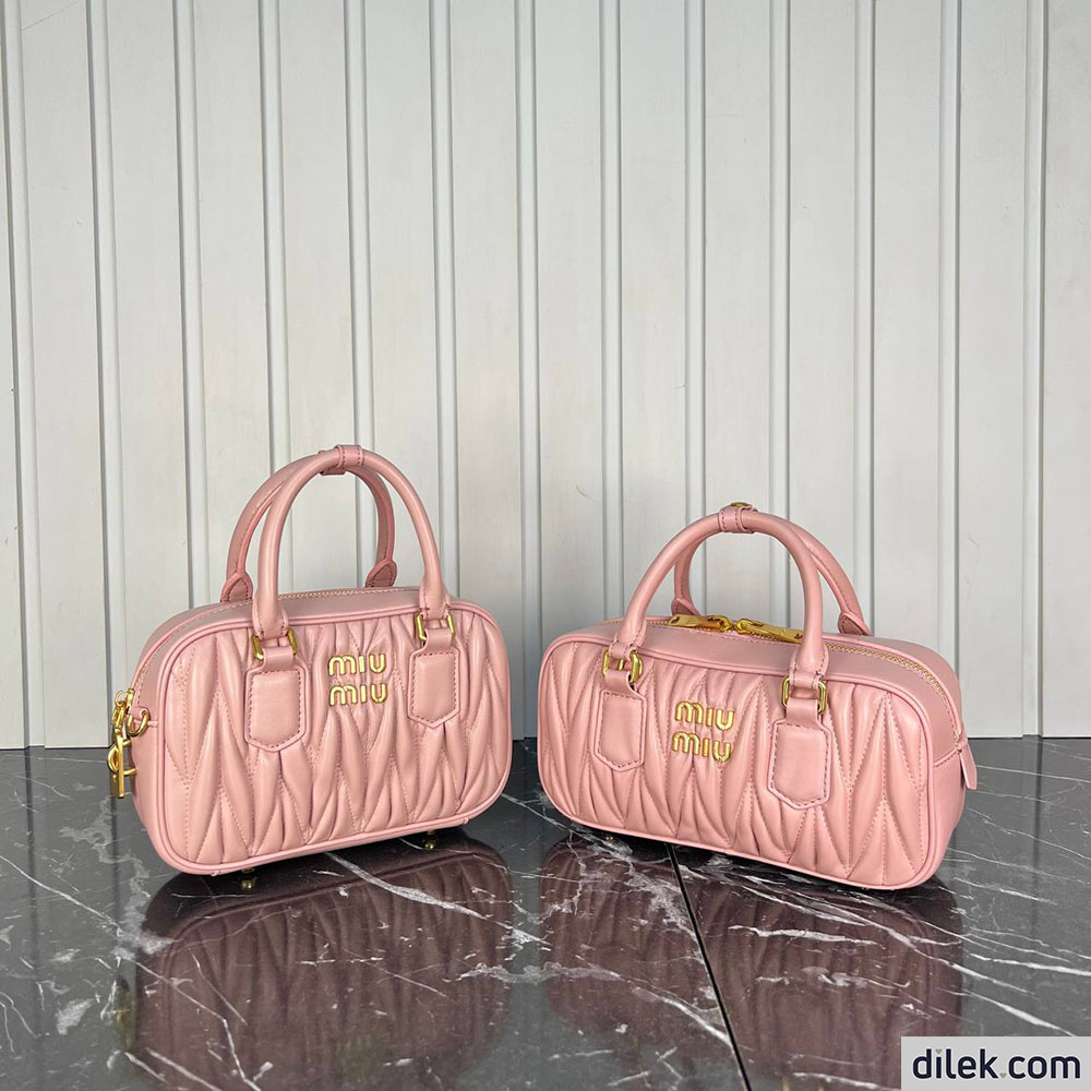 Miu Miu Arcadie Matelasse Nappa Leather Bag