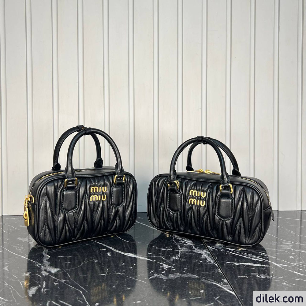 Miu Miu Arcadie Matelasse Nappa Leather Bag