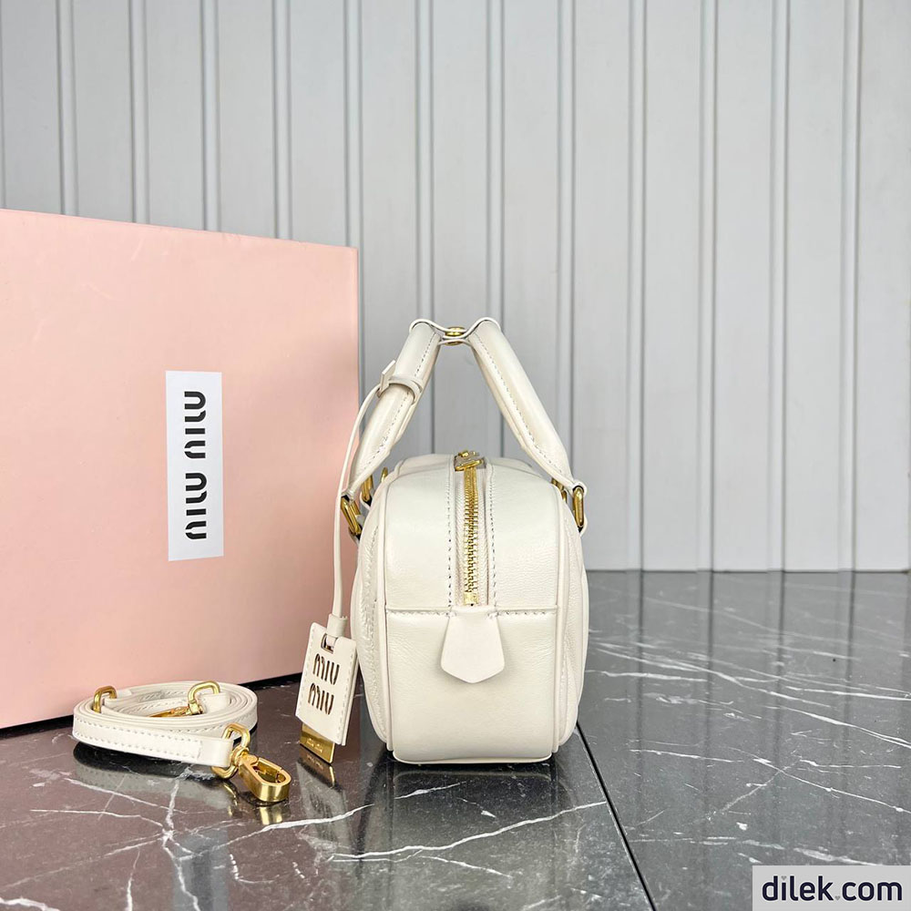 Miu Miu Arcadie Matelasse Nappa Leather Bag