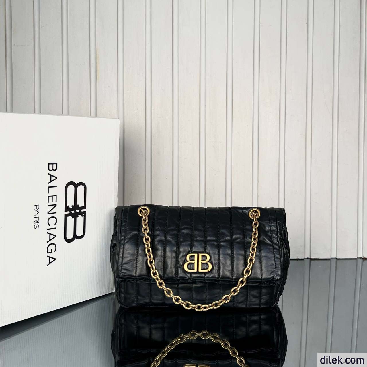 Balenciaga Monaco Small Chain Bag