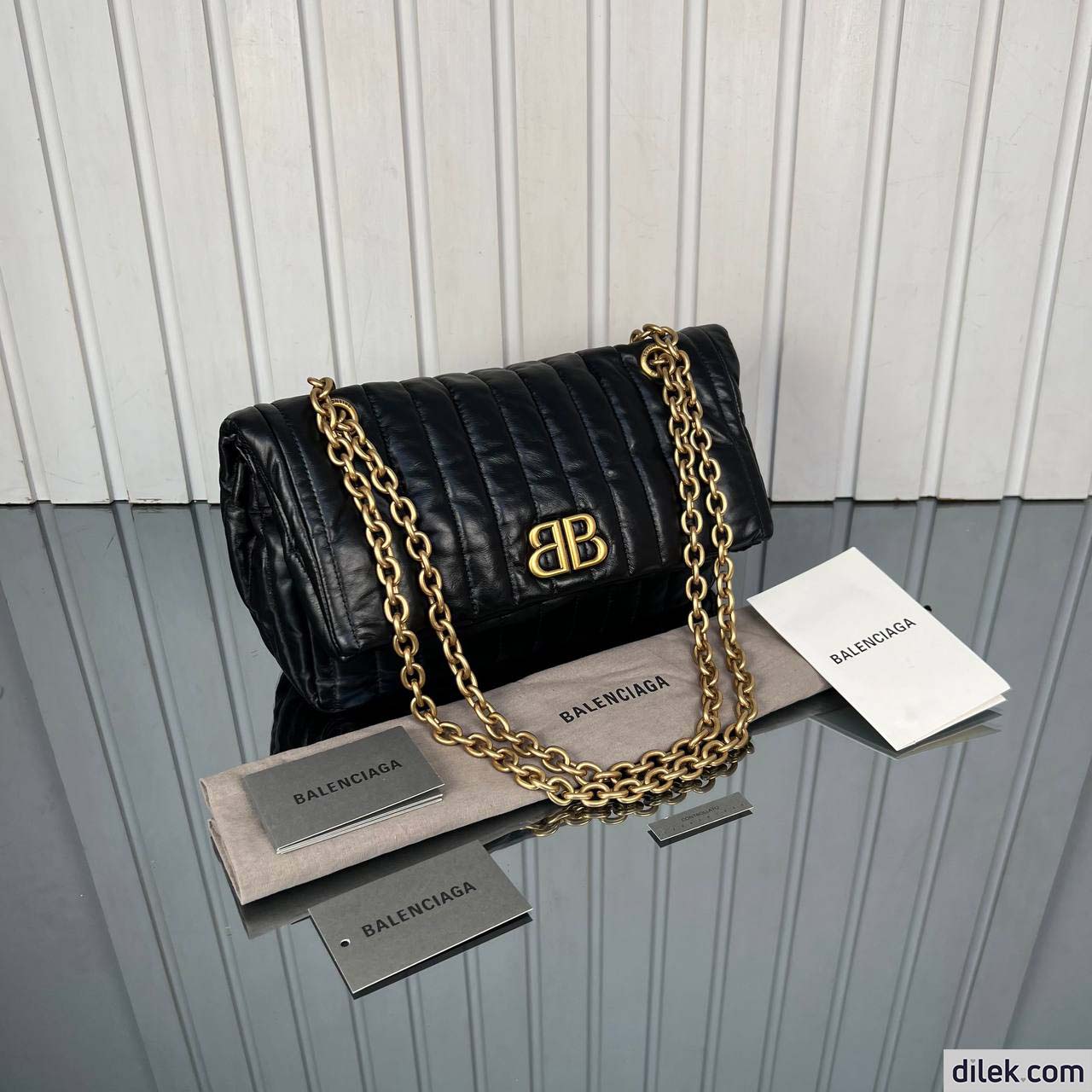 Balenciaga Monaco Small Chain Bag