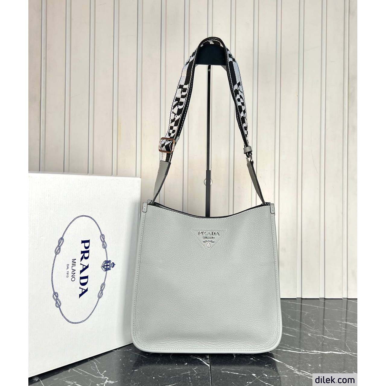 Prada Leather Hobo Bag