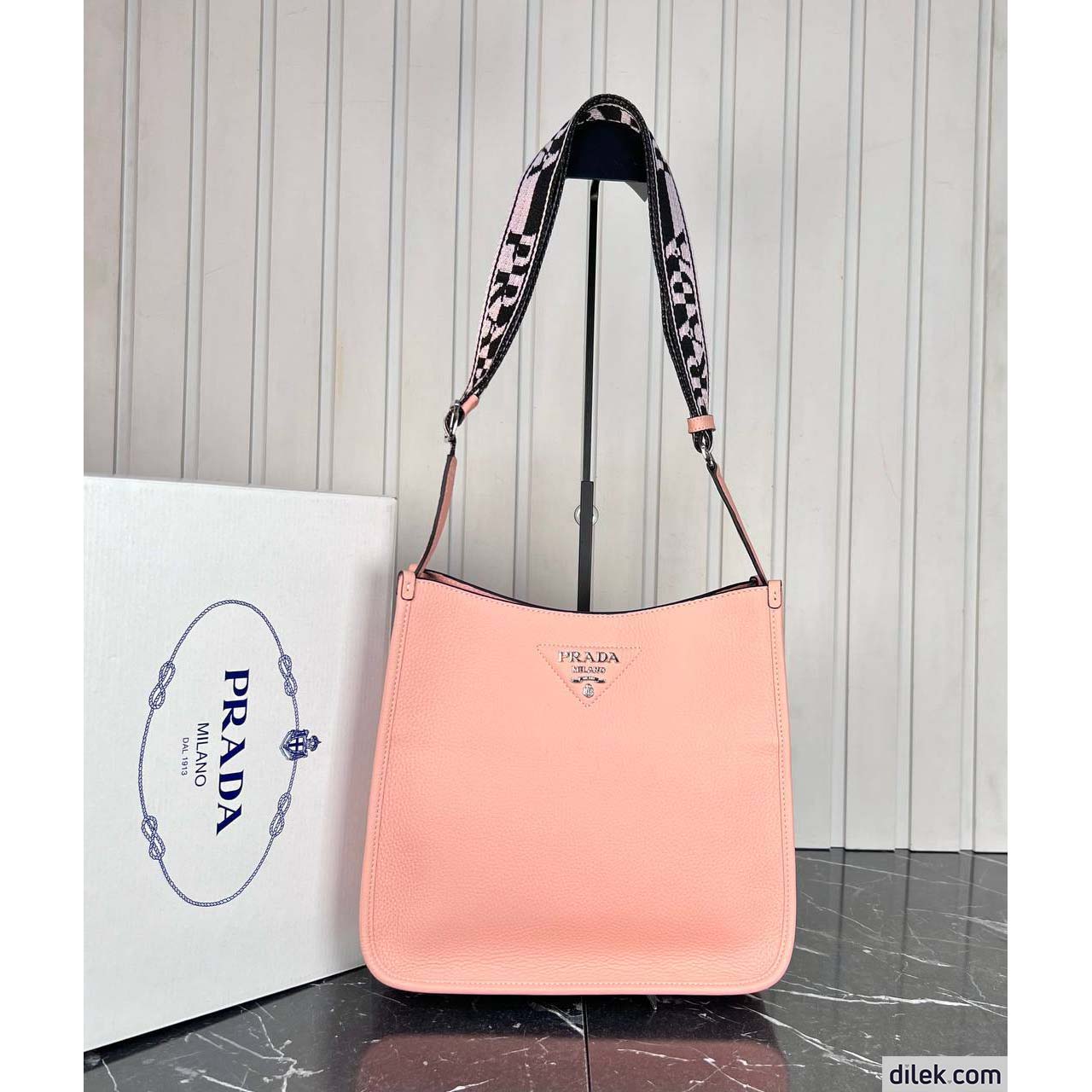 Prada Leather Hobo Bag