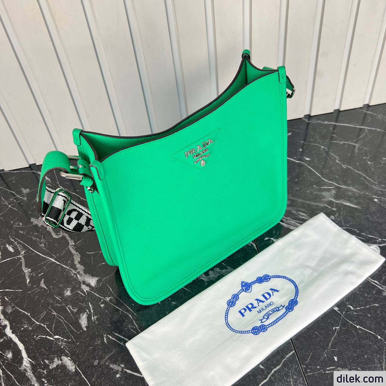 Prada Leather Hobo Bag