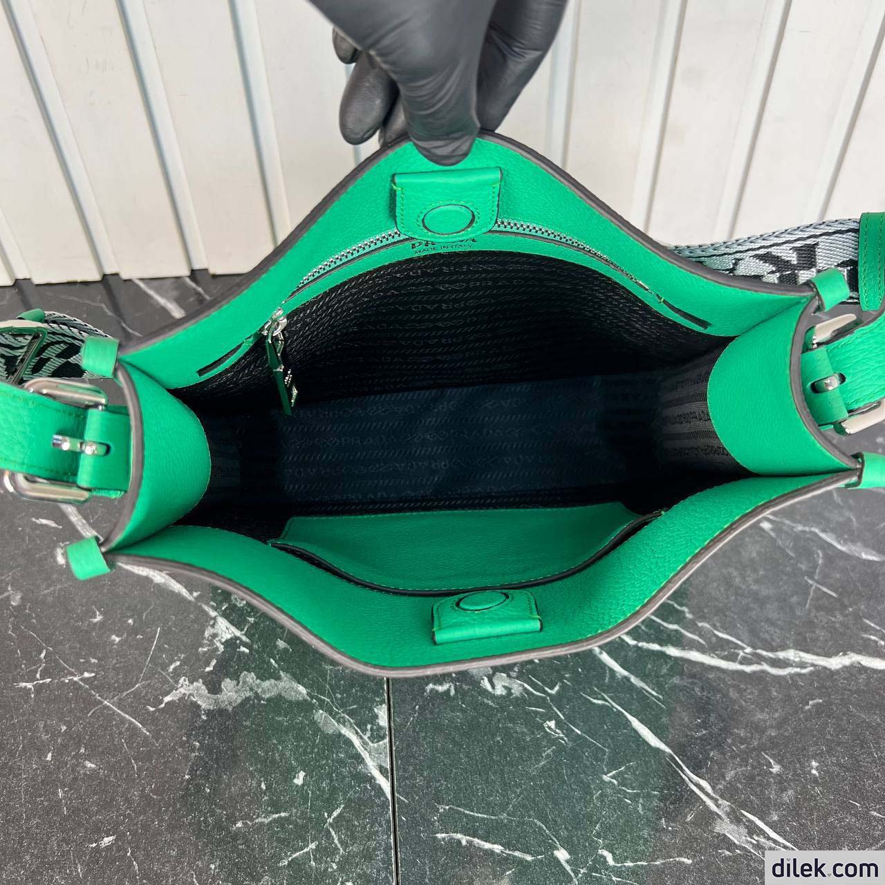 Prada Leather Hobo Bag