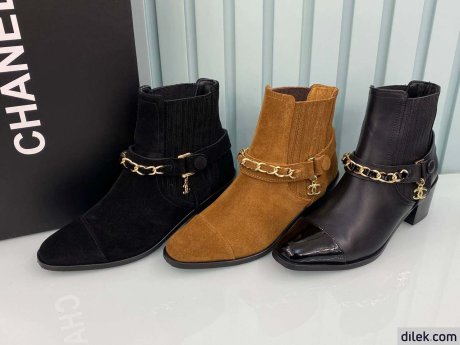 Chanel Women Suede Boot