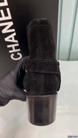 Chanel Women Suede Boot
