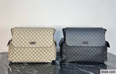 Gucci GG Supreme Plus Diaper Bag