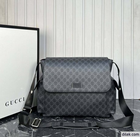 Gucci GG Supreme Plus Diaper Bag