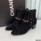Chanel Women Suede Boot