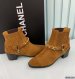 Chanel Women Suede Boot