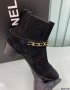 Chanel Women Suede Boot