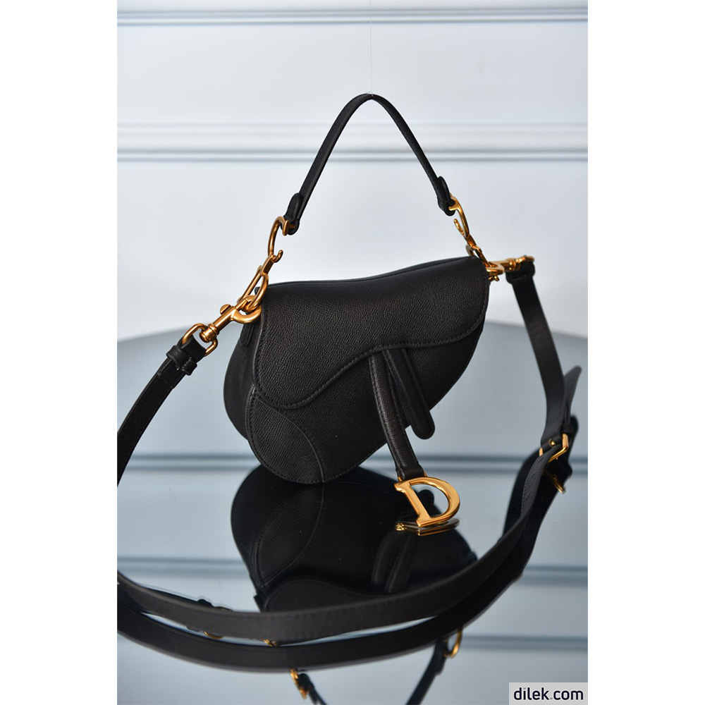 Dior Mini Saddle Bag With Strap