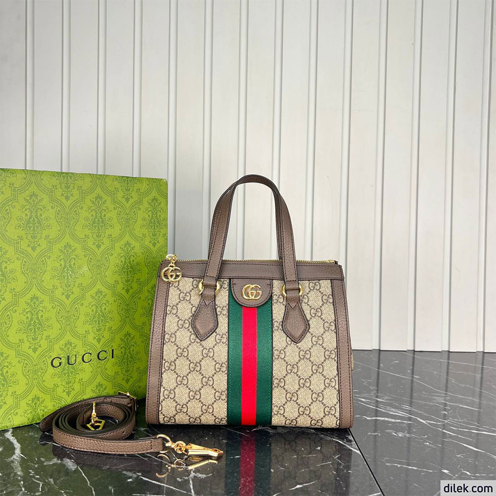 Gucci GG Supreme Ophidia Small Tote Bag