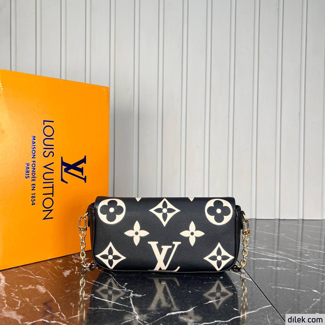Louis Vuitton Wallet on Chain Ivy Bicolor Monogram