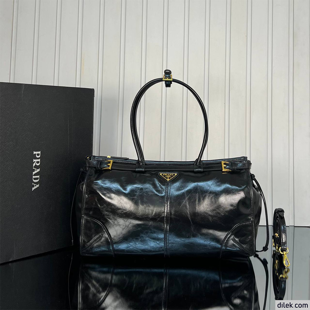 Prada Large Leather Handbag