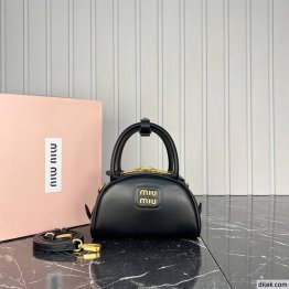 Miu Miu Leather Mini Top-Handle bag