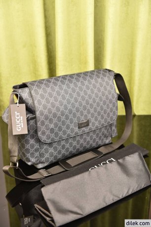 Gucci GG Supreme Plus Diaper Bag