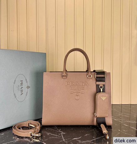Prada Large Saffiano Leather Handbag