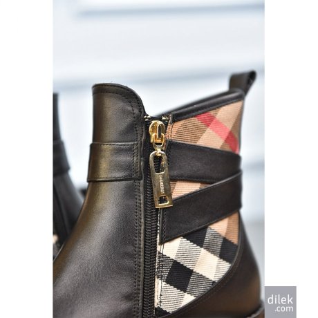 Burberry Leather Ankle Boots