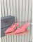 Prada Triangle Patch Slingback Pumps
